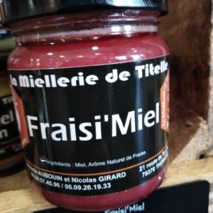 Miel à la fraise