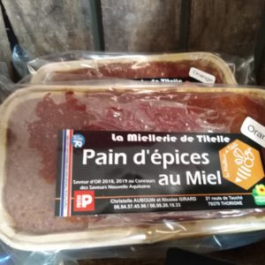 Pain d'épices à l'Orange confite
