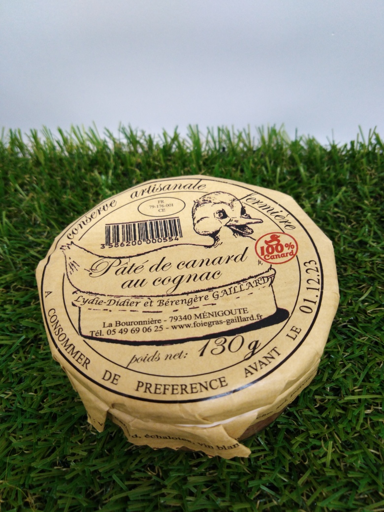 Pâté de canard au cognac