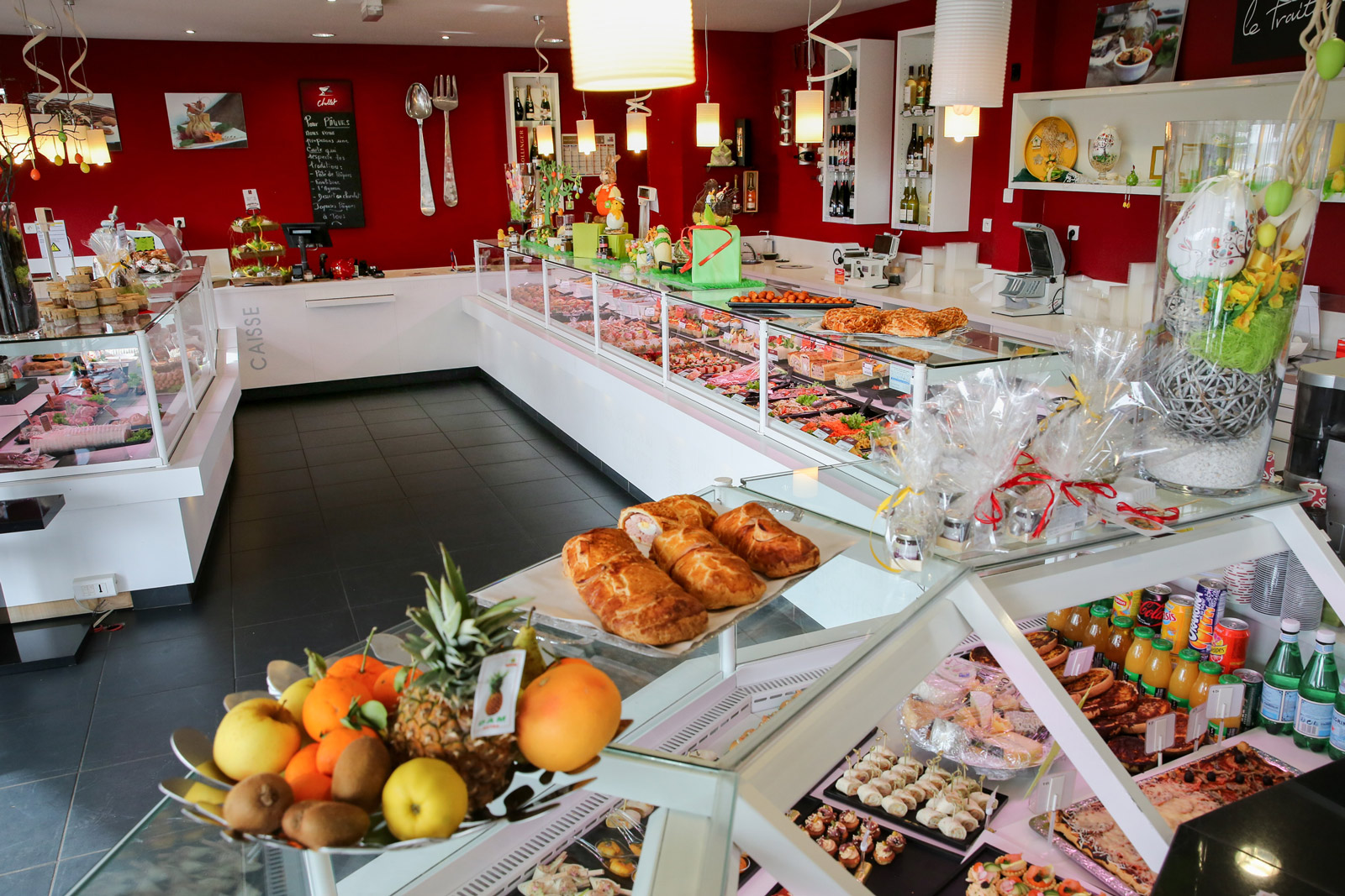 Vue intérieure de la Boutique de Romain