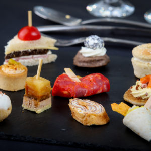 Collection C8 - assortiment de pièces cocktail froides de saison