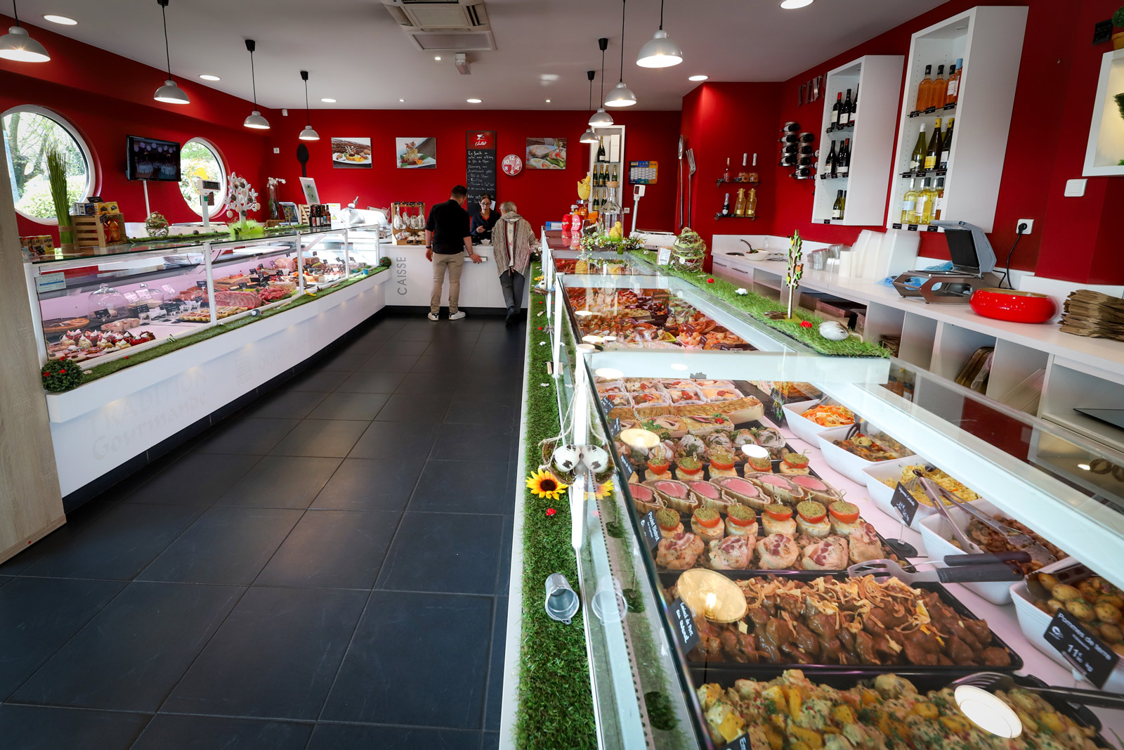 Vue intérieure de la Boutique de Romain