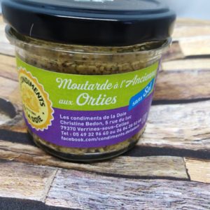 Moutarde à l'Ancienne aux orties